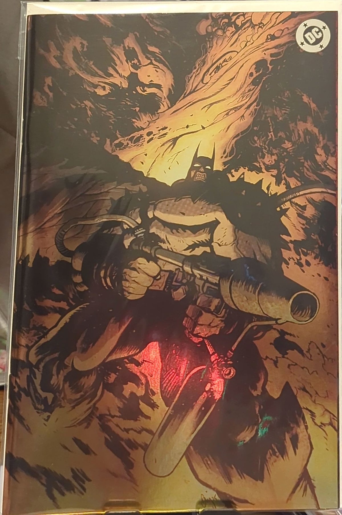 Absolute Batman Annual #1 - Second Printing - Johnson Flamethrower - Foil Variant