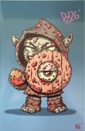 Signed Andy Duso. Artbook, W/COA, D'Orc Bloody