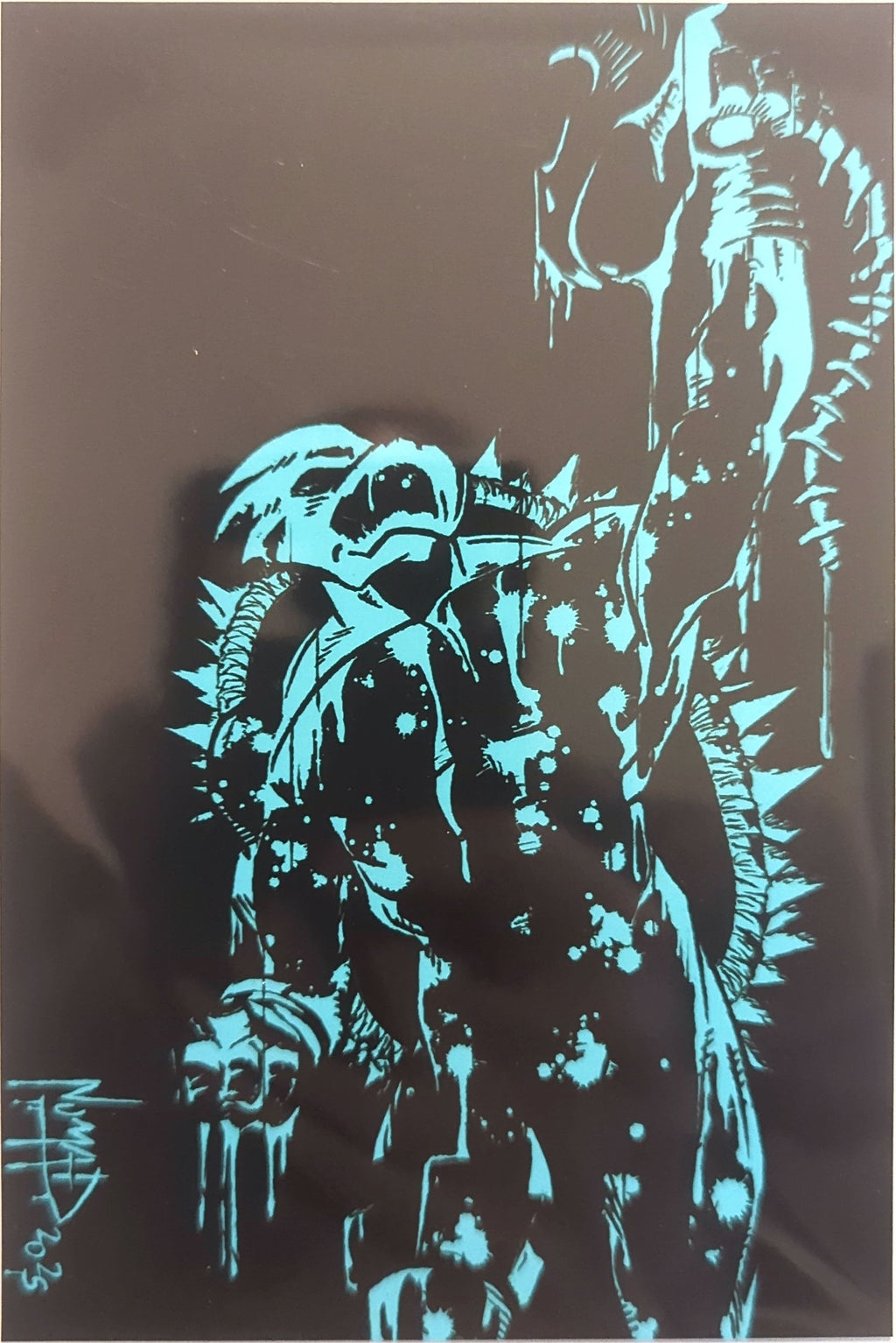 Damon Pelican - Twisted Turtle #2 - Predator Homage - Retailer Exclusive - Signed