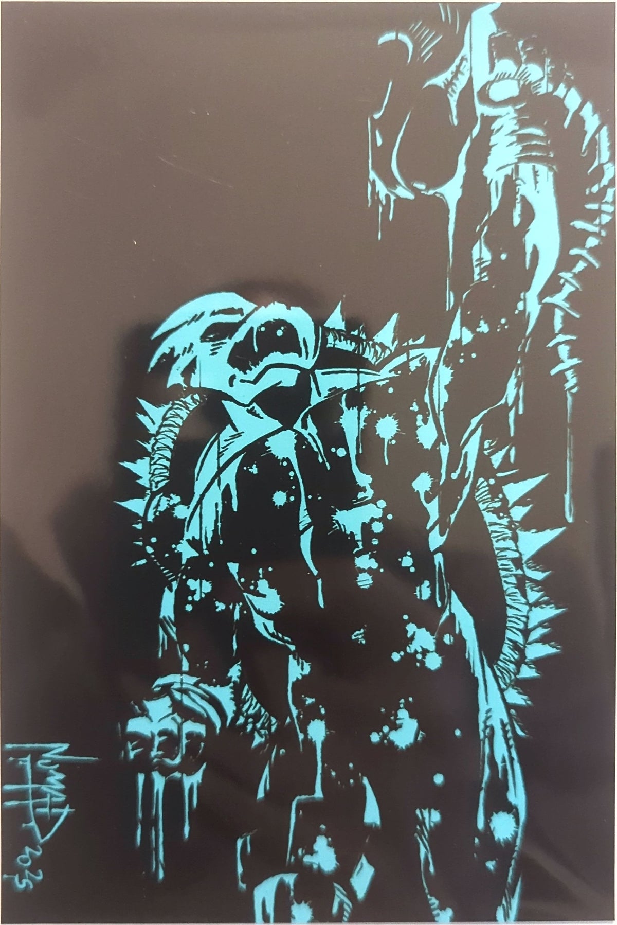 Damon Pelican - Twisted Turtle #2 - Predator Homage - Retailer Exclusive - Signed