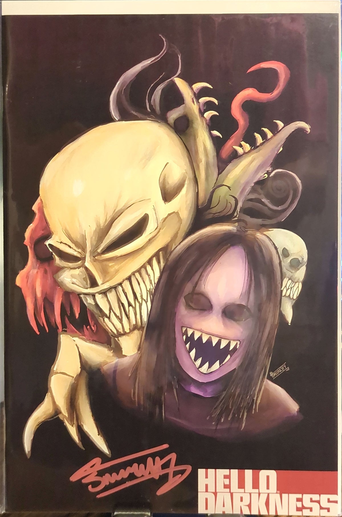 Smunchy - Hello Darkness #10 - Signed W/COA - Retailer Exclusive - Trade