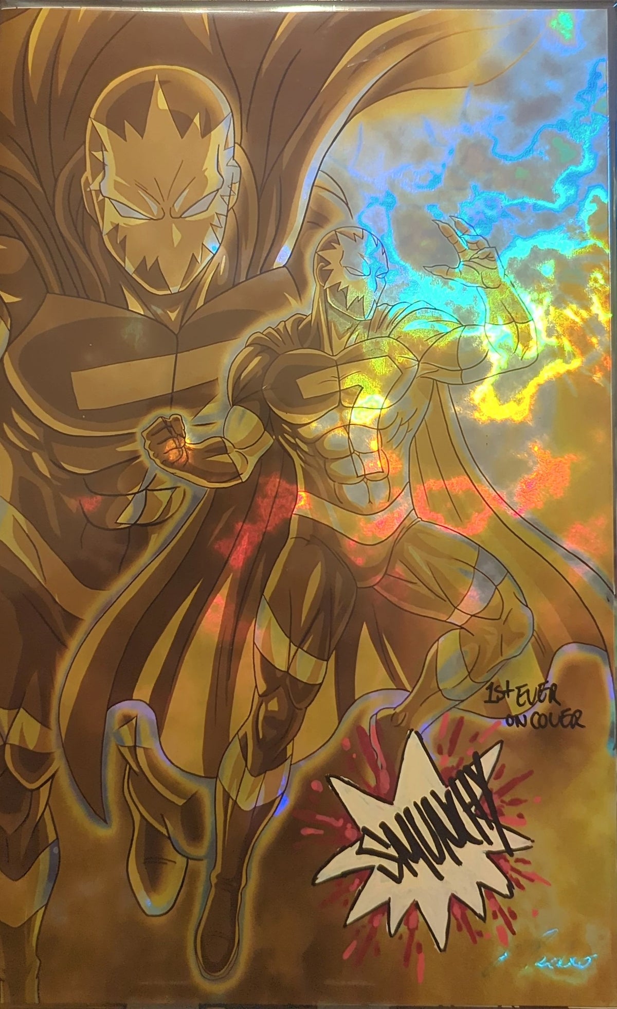 Last Torch Studio - Enraged #1 - 1/1 - Gold foil - signed