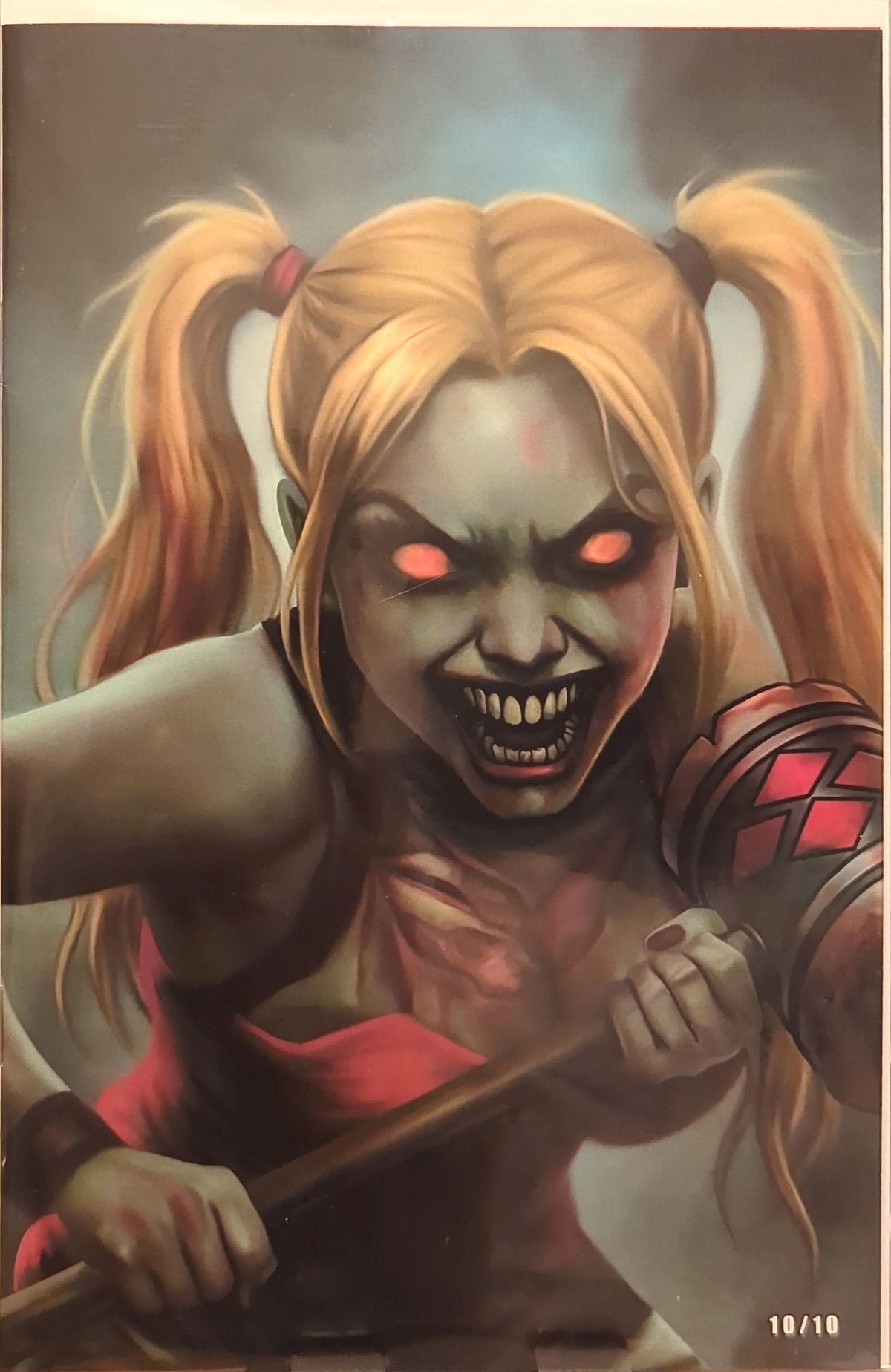 InsidethemindofElle - Artbook - Harley Quinn - Zombie - OMEGA - Limited to 10/10.
