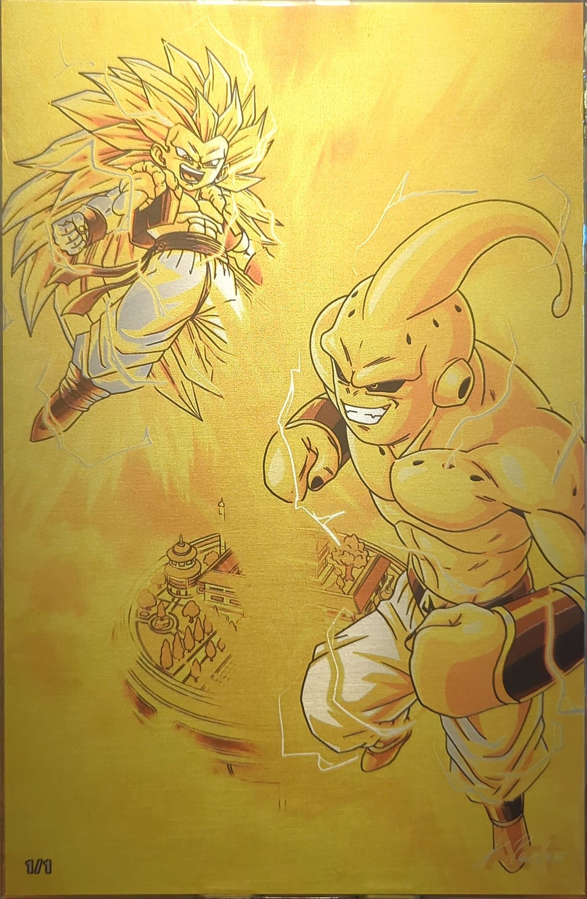 J.Pedro - Dragon Ball Z - Gold Metal Embossed - 1/1 - Fandomfinds Exclusive