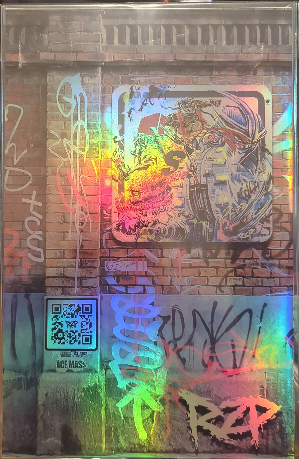RZP - Sketchbook - Foil - Presents Super Dangerous Turtles With Weapons - Raph