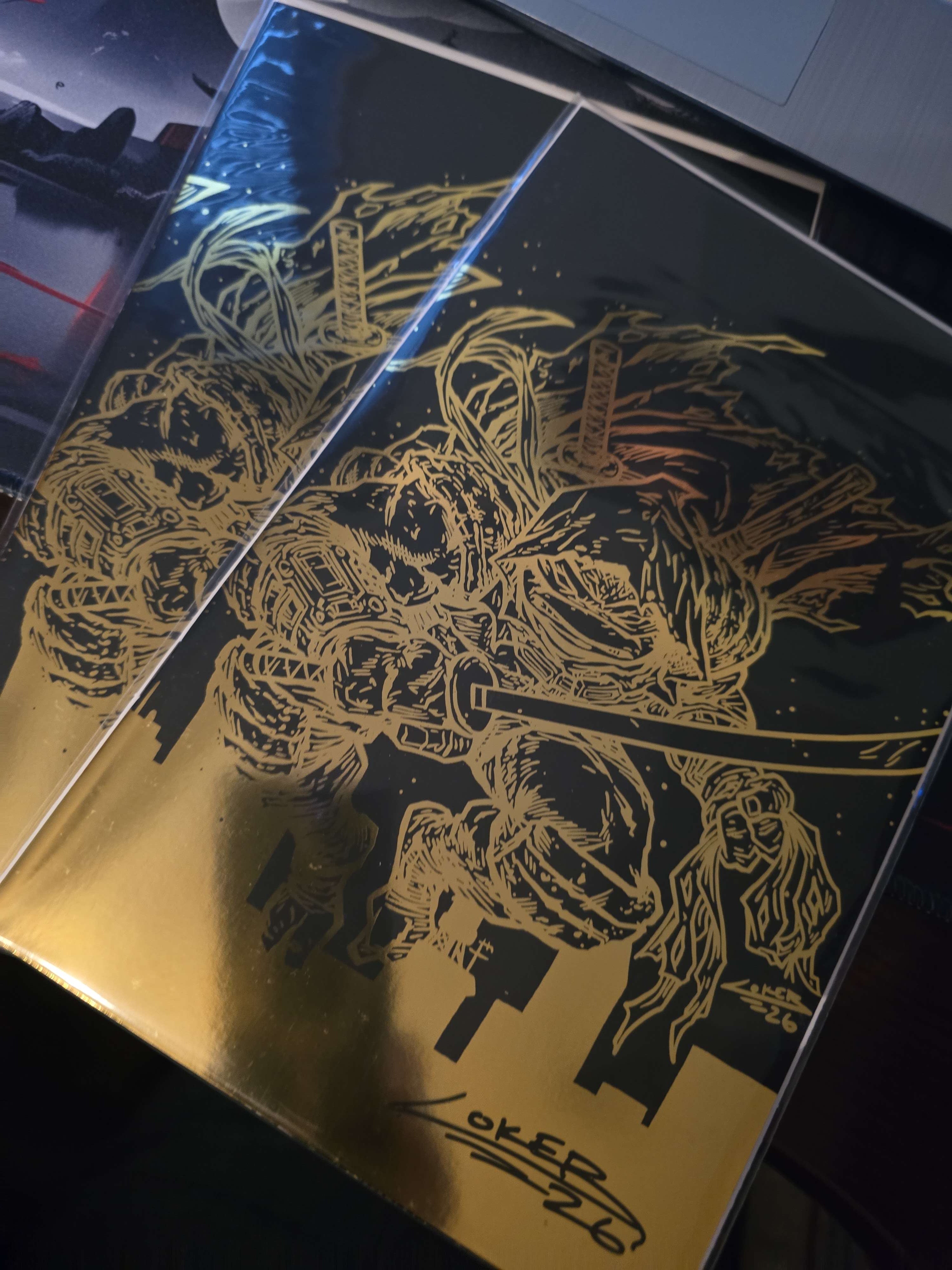 Artbook by Wesley Coker - TMNT - Ronin - Soft Touch variant - LTD 15