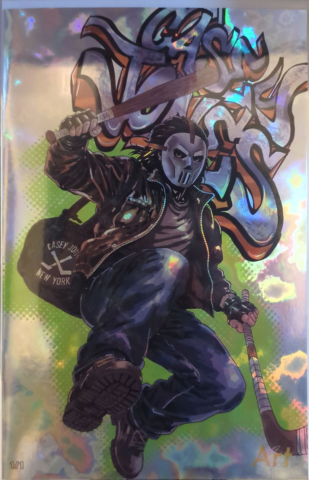 Exclusive 1/1's Artbook by J.Pedro - TMNT - Splinter, Casey Jones, Hun and the Rat King