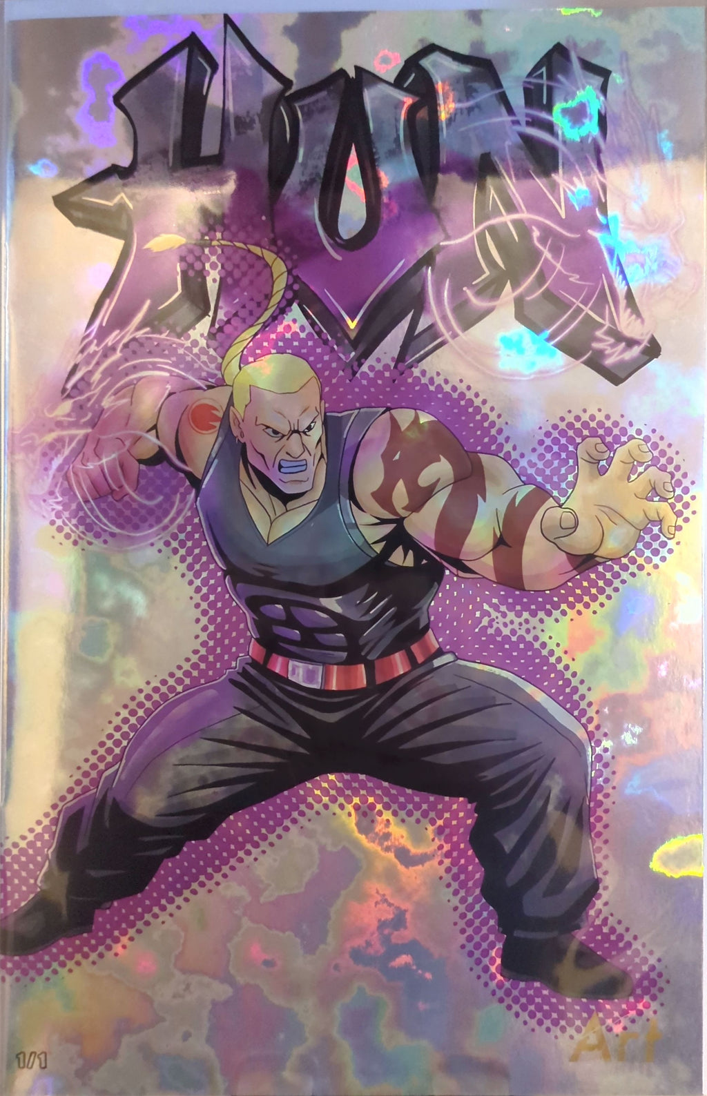Exclusive 1/1's Artbook by J.Pedro - TMNT - Splinter, Casey Jones, Hun and the Rat King