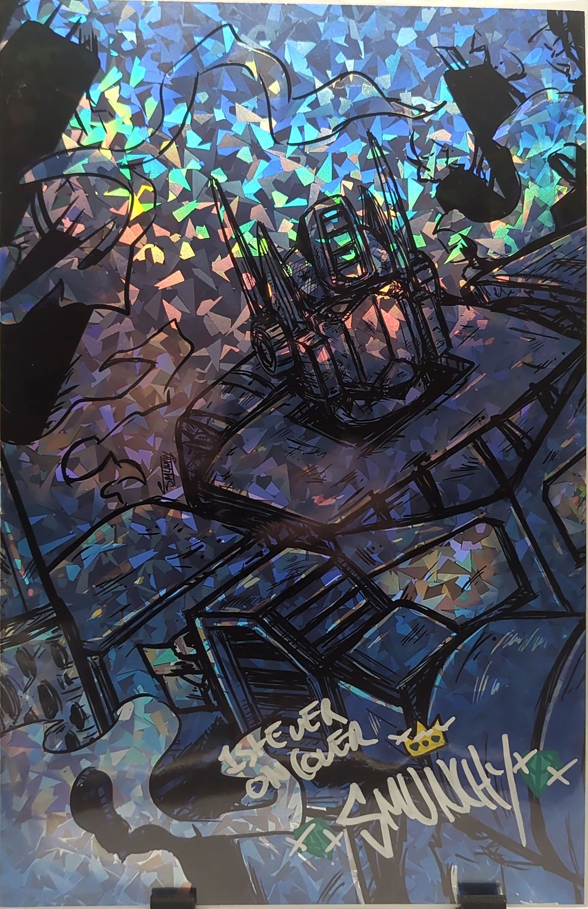 Smunchy - Artbook - Transformer - Crown Jewl Sig - Crystal Flex variant - 1st Ever on the Cover
