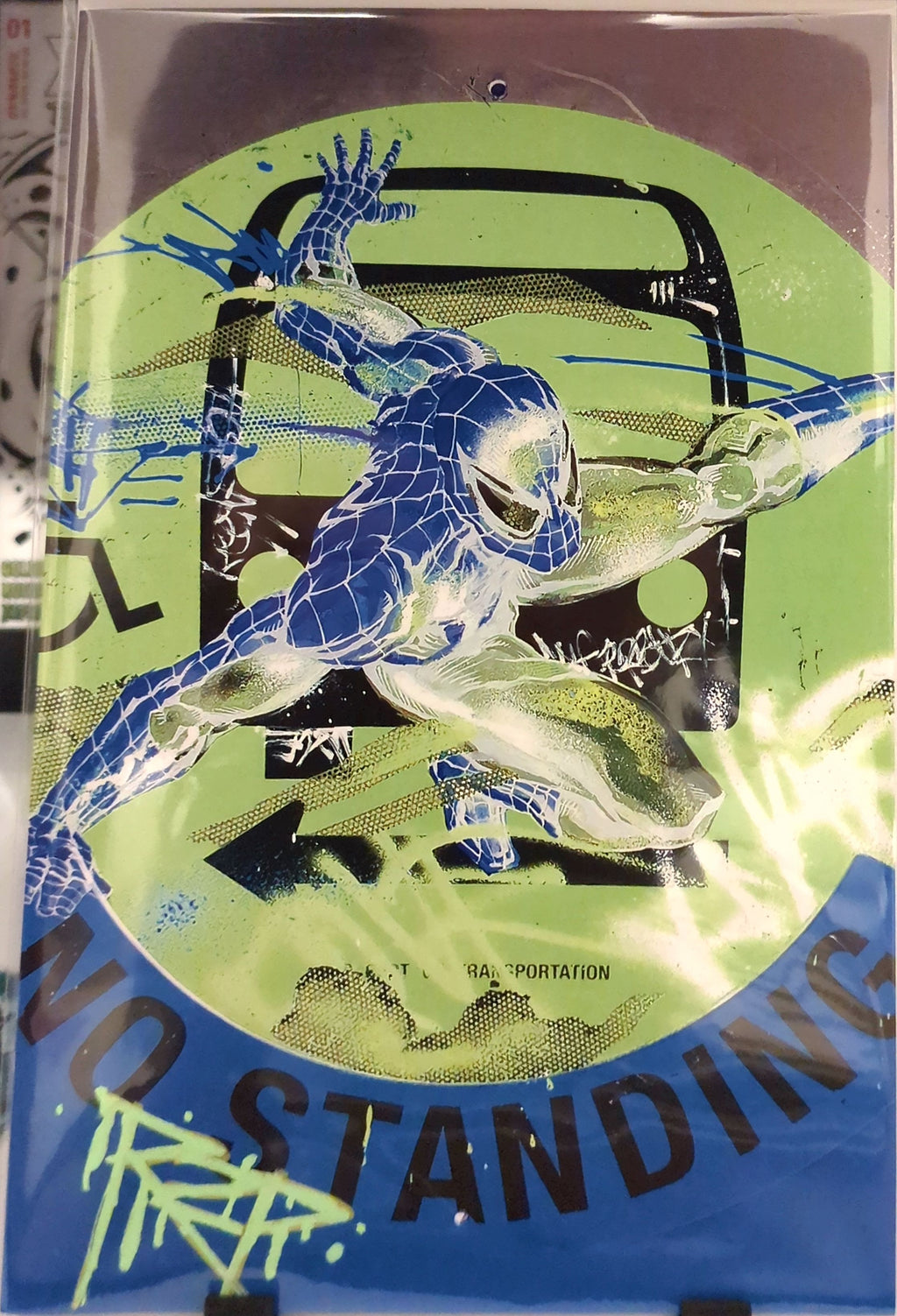 RZP - History Book Mystery Pack - 2025 - No Standing Spiderman - Paper - 15/25 - Signed