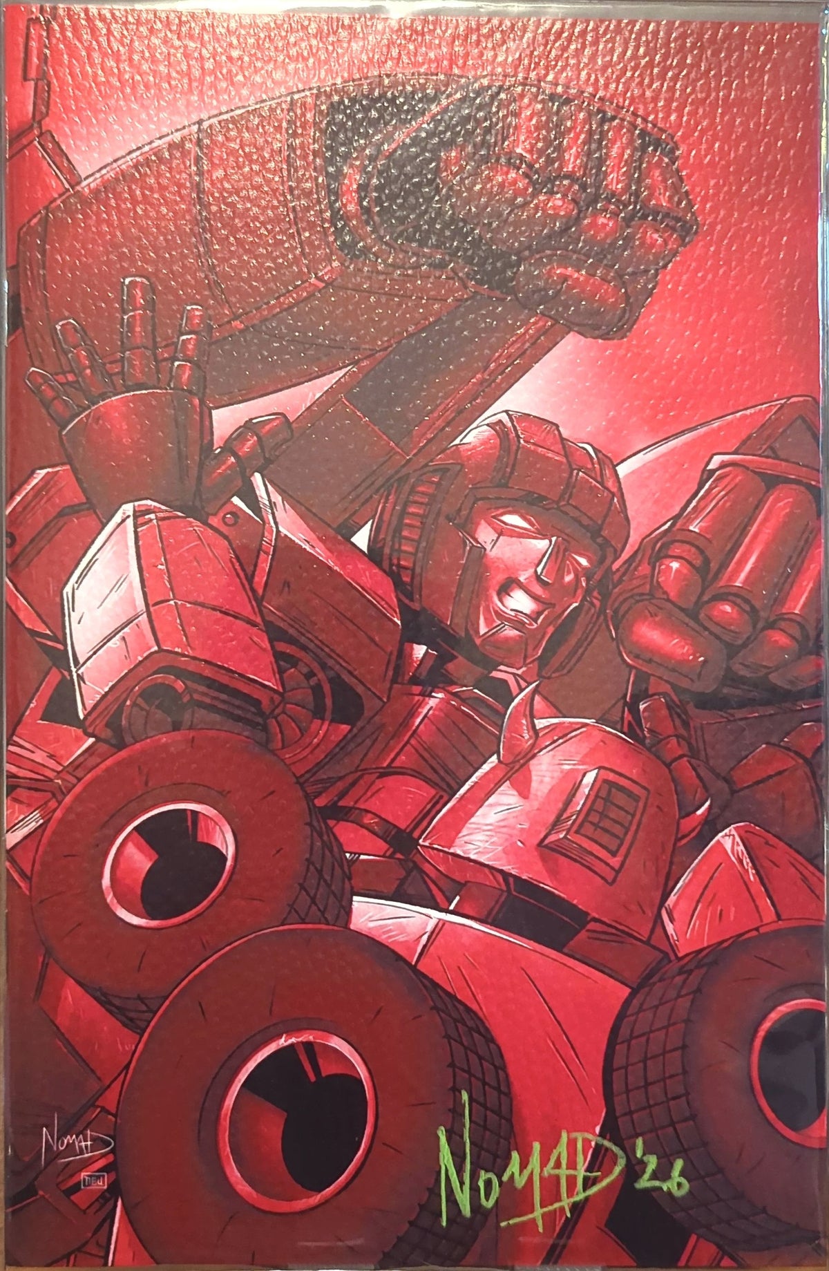 Damon Pelican - Aka Strikeholdstudio - Signed - Artbook - Leather - Transformer