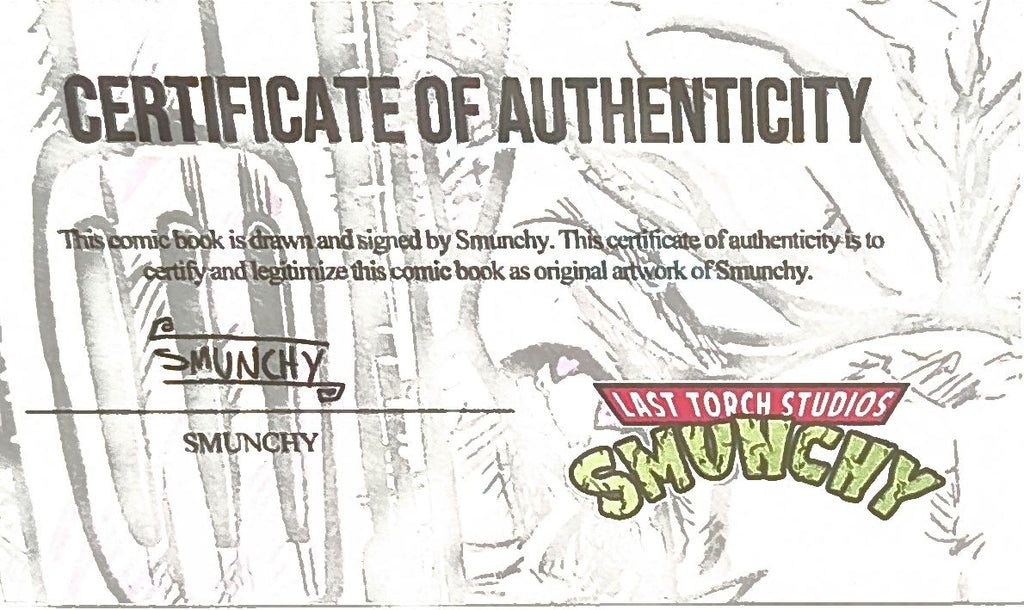 Smunchy - Hello Darkness #10 - Signed W/COA - Retailer Exclusive - Trade