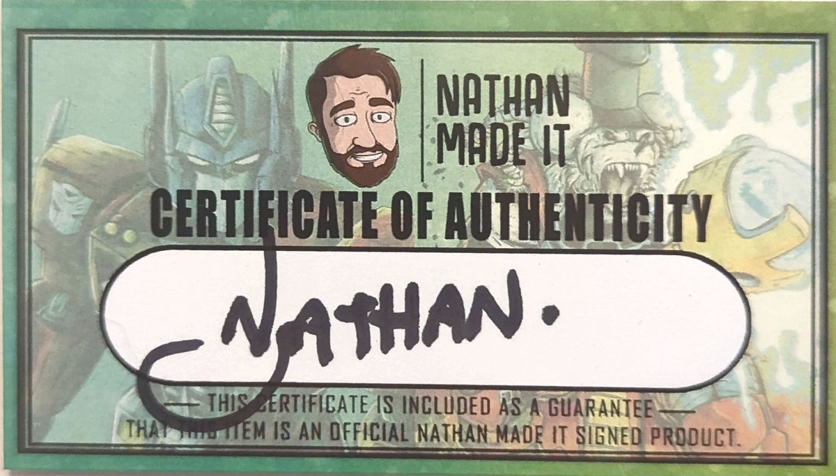 Nathanmadeit Sketch - D'orc ghostly chicken - 1/1 - 1st Ever on Cover - Signed W/COA