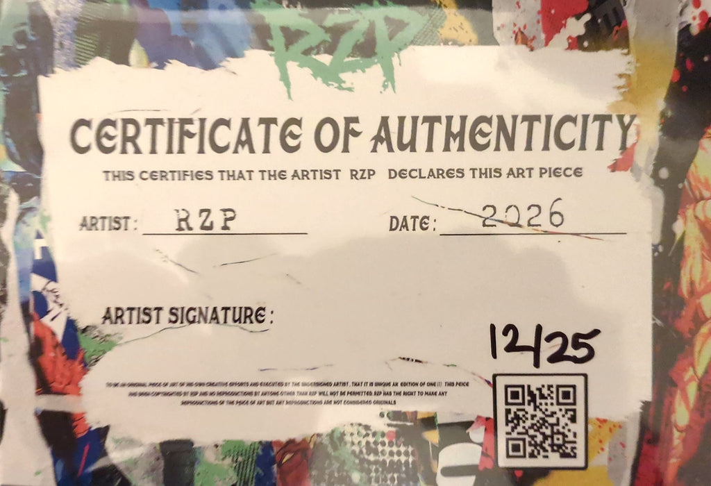 RZP - Artbook - limited 25 - Signed W/COA - Foil