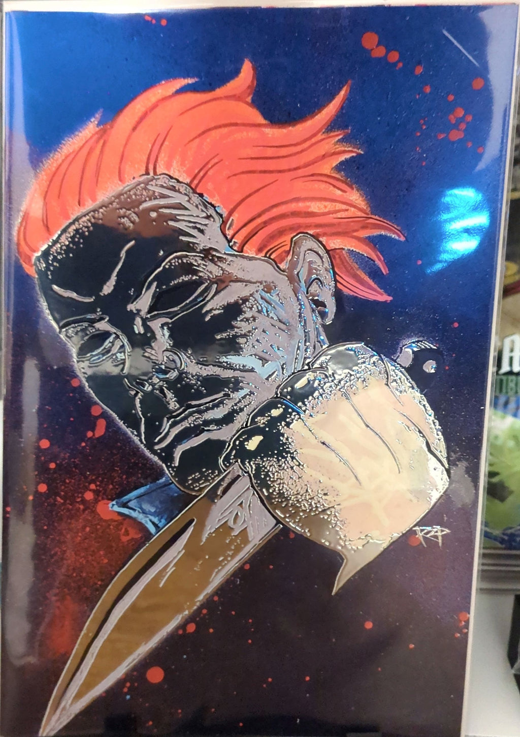 RZP - Artbook - Michael Meyers - Emboss Foil -  W/Card print - limited 6/25