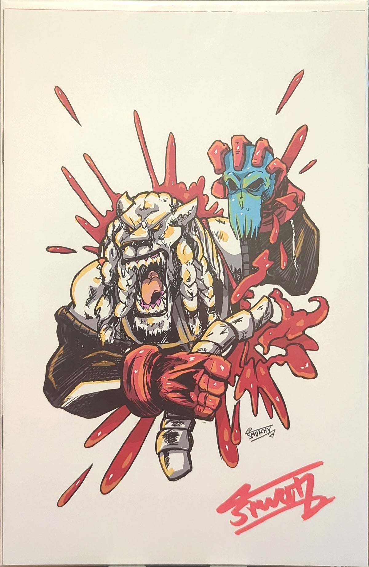 Smunchy - Artbook - Battle Beast - Signed W/COA