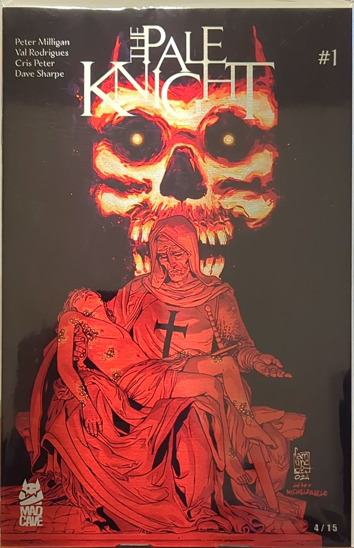 The Pale Knight - issue 1 - limited 4/15 - Metal cover